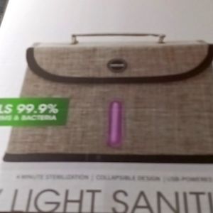 Brand new UV light sanitizers